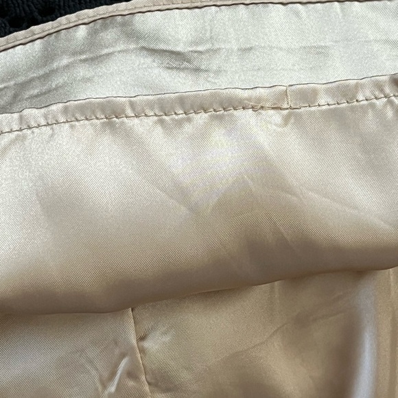 Milly of New York VINTAGE Black Crochet Dot Overlay Dress 4 Breakfast at Tiffany - Picture 10 of 16